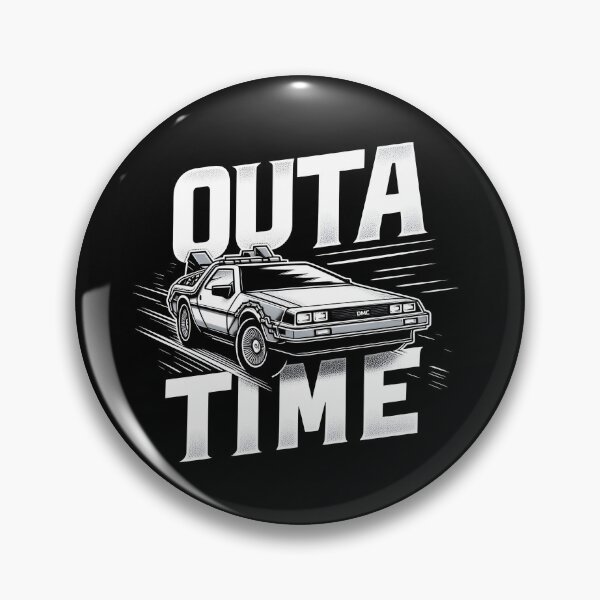 Item preview, OUTATIME is the famous license plate of the DeLorean from Back to the Future designed and sold by ArteDelCine.