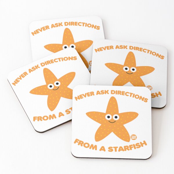 Item preview, ASK DIRECTIONS STARFISH designed and sold by TODD GOLDMAN.