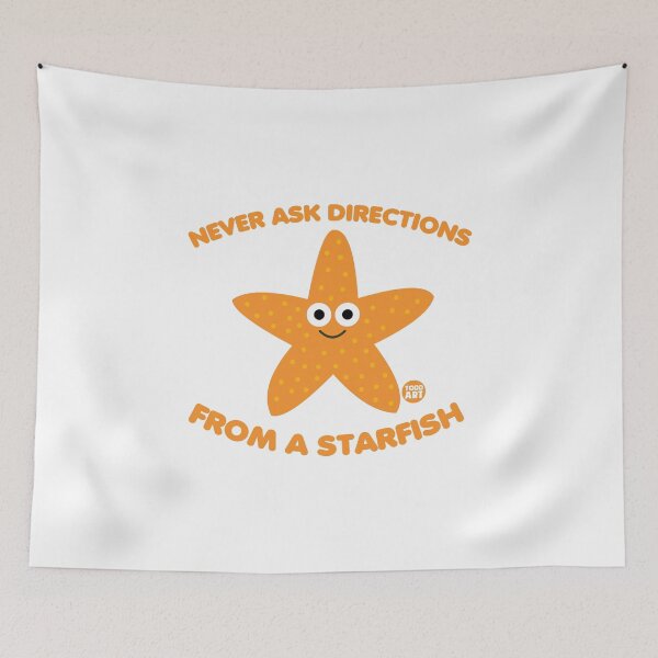 Item preview, ASK DIRECTIONS STARFISH designed and sold by TODD GOLDMAN.