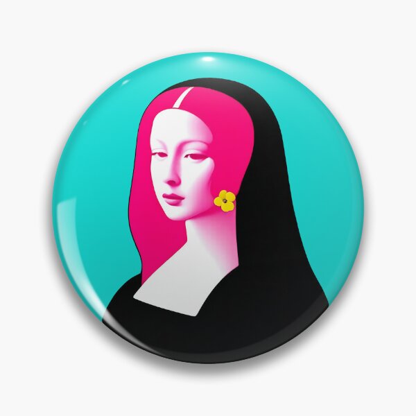 Artikelvorschau, Raffinierte Mona Lisa entworfen und verkauft von BubblyDelight.