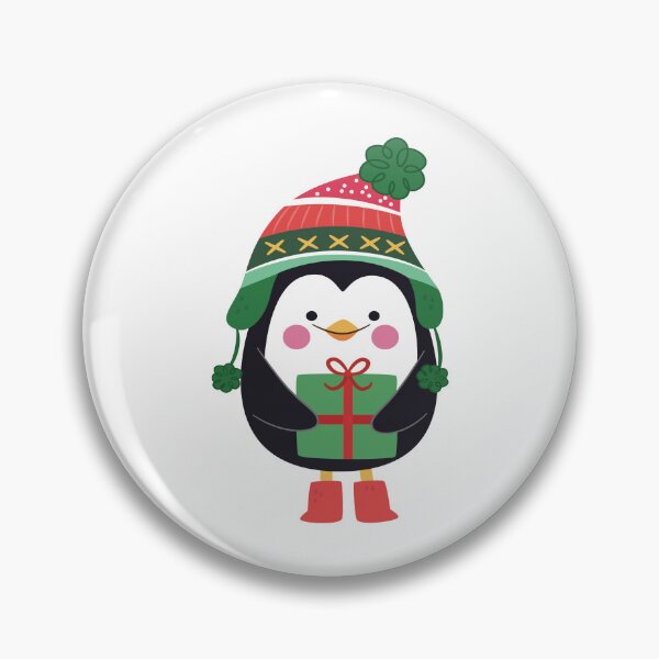 Item preview, Black, white and red penguin, Christmas gift designed and sold by micaiahfarring.