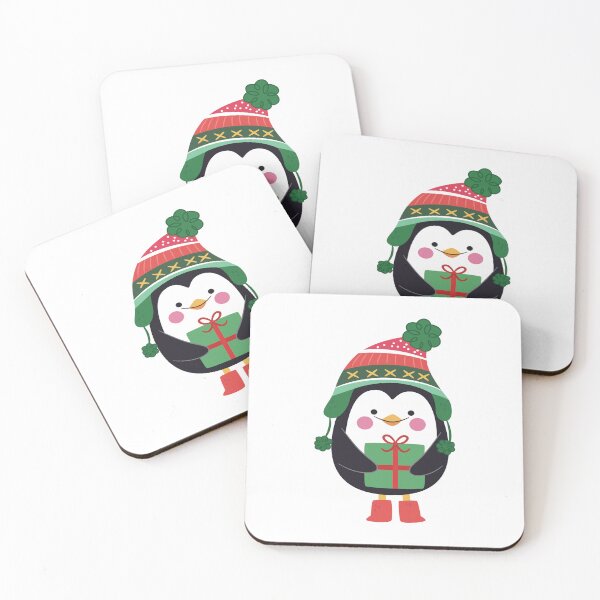 Item preview, Black, white and red penguin, Christmas gift designed and sold by micaiahfarring.