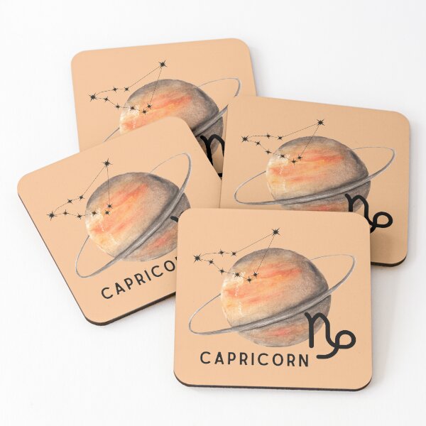 Item preview, Capricorn Zodiac Sign Planet Saturn designed and sold by mooneko.
