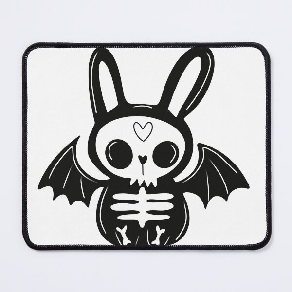 Item preview, bat rabbit cute bunny goth harajuku designed and sold by ISFdraw.