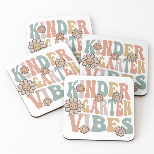 Item preview, Girls Kindergarten Vibes Back to School designed and sold by crazyfigments.