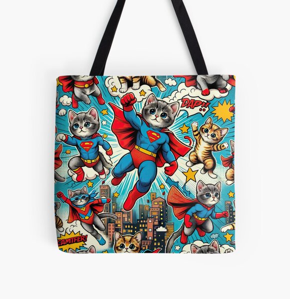Item preview, Super Kittens Print - Chic Chat Créations Ref.084 designed and sold by ChicChat.