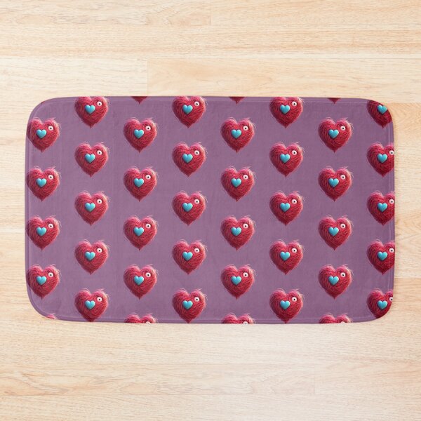 Item preview, Cute Fuzzy Pink Heart  designed and sold by Digiheart.