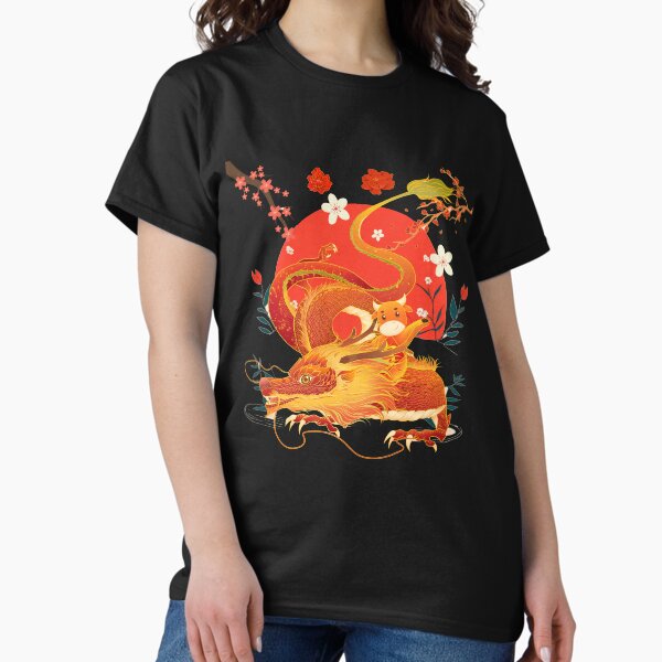 Item preview, Retro Chinese New Year Dragon designed and sold by my-green-gecko.