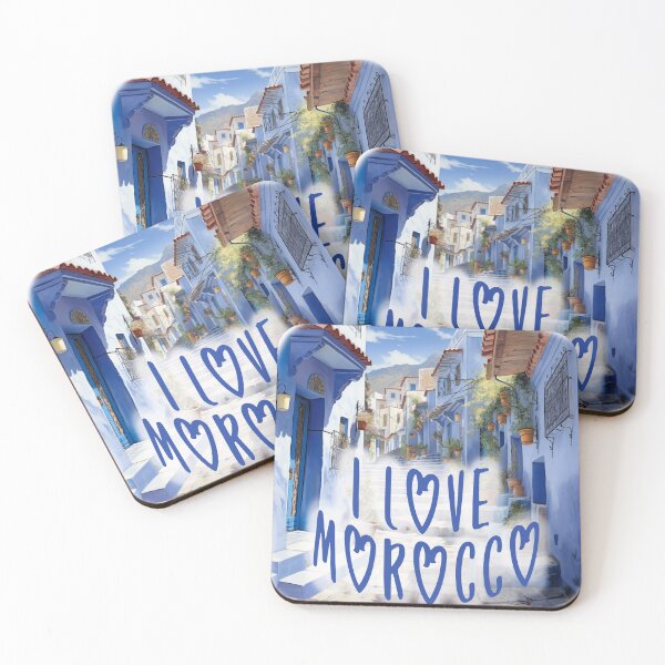 Item preview, Blue City - I Love Morocco designed and sold by NSH Web.