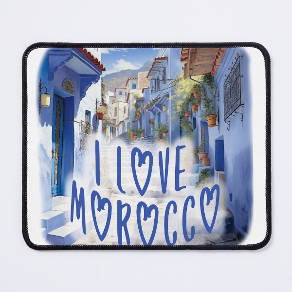 Item preview, Blue City - I Love Morocco designed and sold by NSH Web.