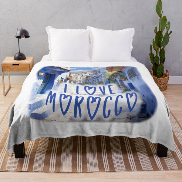 Item preview, Blue City - I Love Morocco designed and sold by NSH Web.