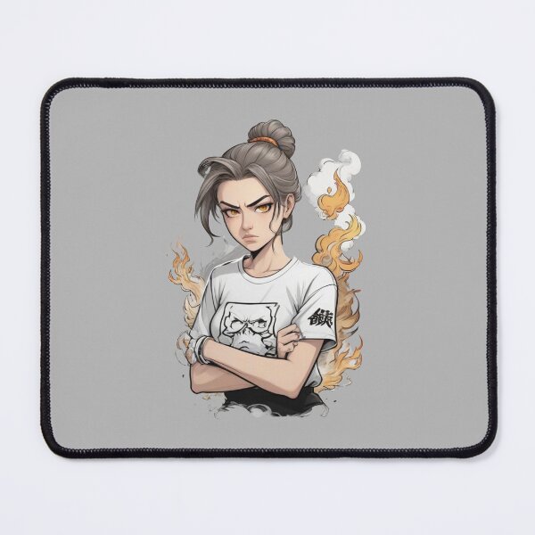 Item preview,  Angry  girl  on fire x.31 designed and sold by Moeruonnanoko.