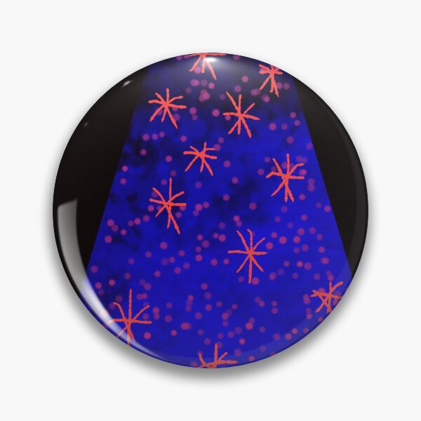Item preview, Watercolor Christmas tree with decorations, intense colors, deep navy blue and red. designed and sold by My-fake-places.