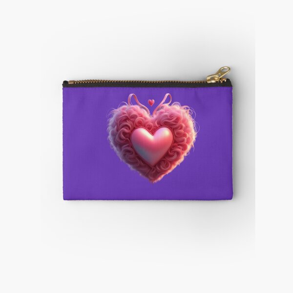 Item preview, Cute Fuzzy Pink Heart  designed and sold by Digiheart.