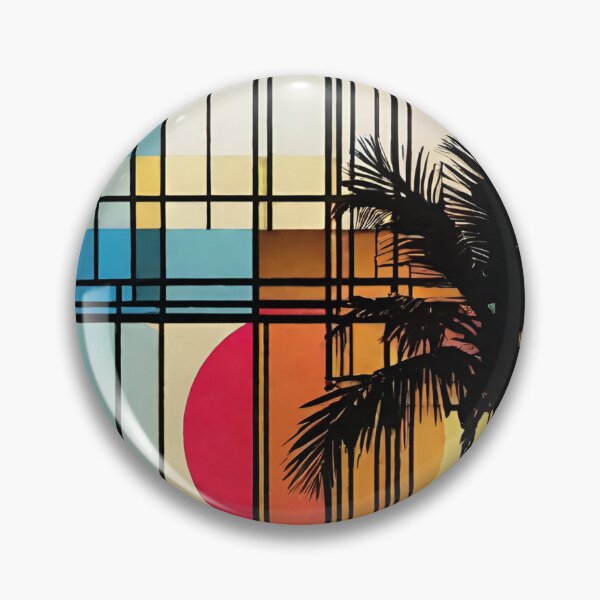 Item preview, Palm tree pop art designed and sold by MatrixTattoo.