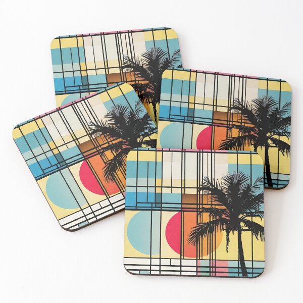 Item preview, Palm tree pop art designed and sold by MatrixTattoo.