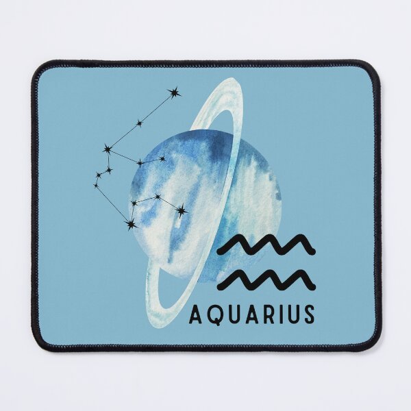 Item preview, Aquarius Zodiac Sign Planet Uranus designed and sold by mooneko.