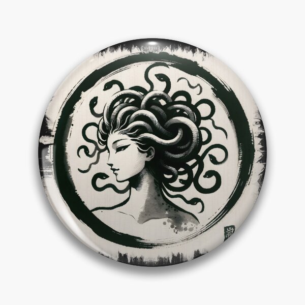 Item preview, Japanese Enso Medusa  designed and sold by Truck Stop One.