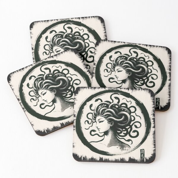 Item preview, Japanese Enso Medusa  designed and sold by Truck Stop One.