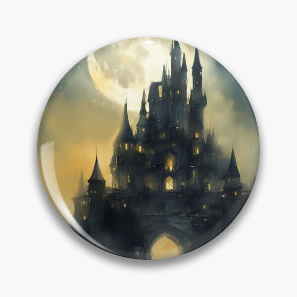 Item preview, Gothic Moon Castle designed and sold by cr6zym1nd.