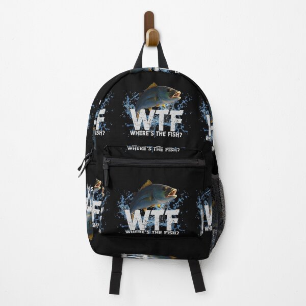 Item preview, WTF Where's The Fish Funny Fishing Gift Perfect Gift For Fishing Lovers designed and sold by predoks.