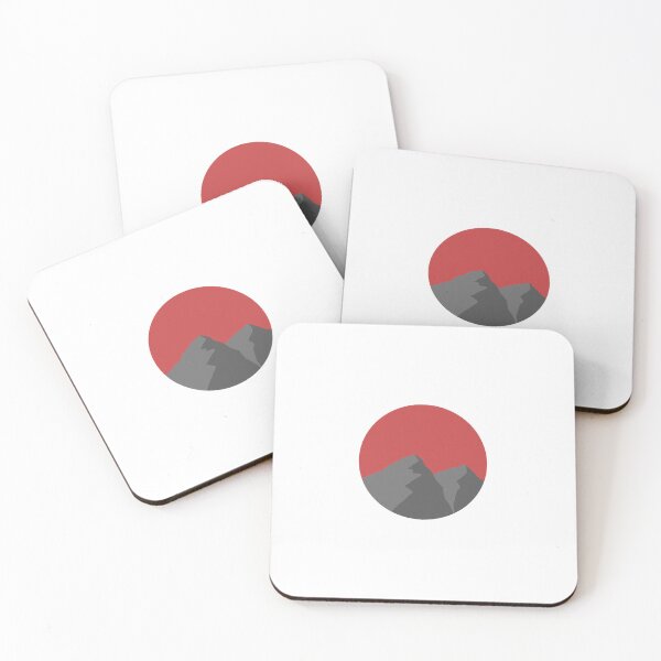 Item preview, Mountains on pink background designed and sold by Jaennot.