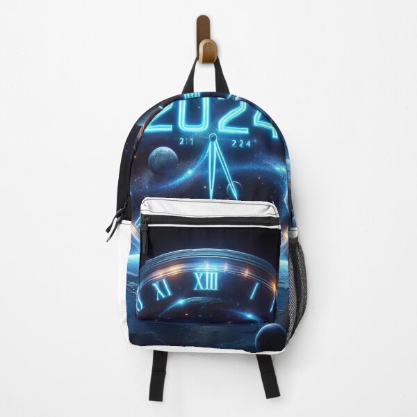 Item preview,  "Futuristic New Year 2024: Captivating 3D Dark Background Celebration" designed and sold by Huycao211.