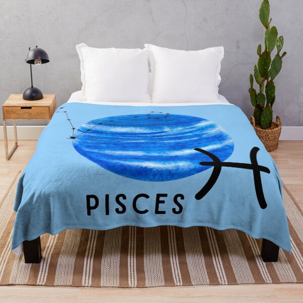 Item preview, Pisces Zodiac Sign Planet Neptune designed and sold by mooneko.