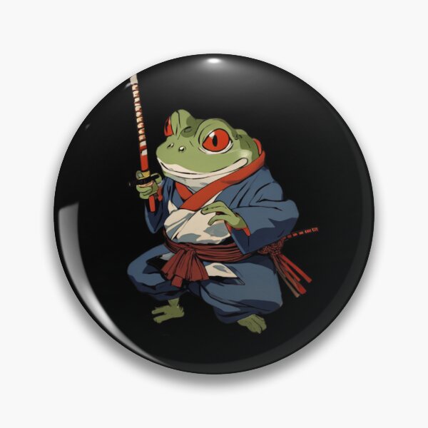 Item preview, samurai frog designed and sold by EuropeanPrints.
