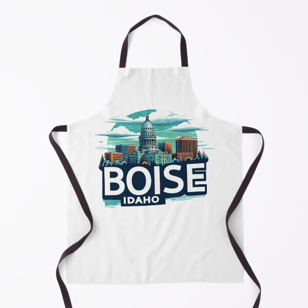 Item preview, Boise, Idaho, Watercolor Illustration designed and sold by PaintMeWorld.