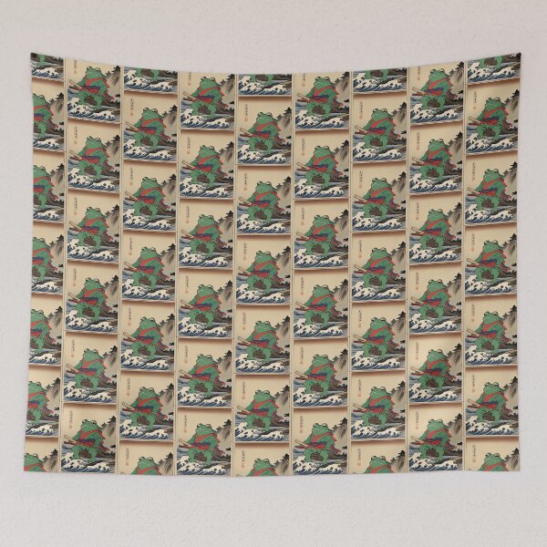Item preview, samurai frog designed and sold by EuropeanPrints.