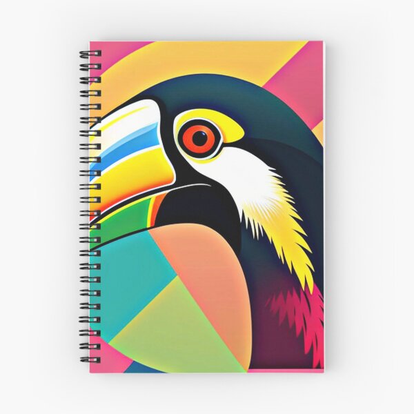 Item preview, Trippy psychedelic toucan bird stickers designed and sold by Flowerslaps.
