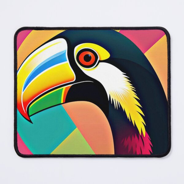 Item preview, Trippy psychedelic toucan bird stickers designed and sold by Flowerslaps.