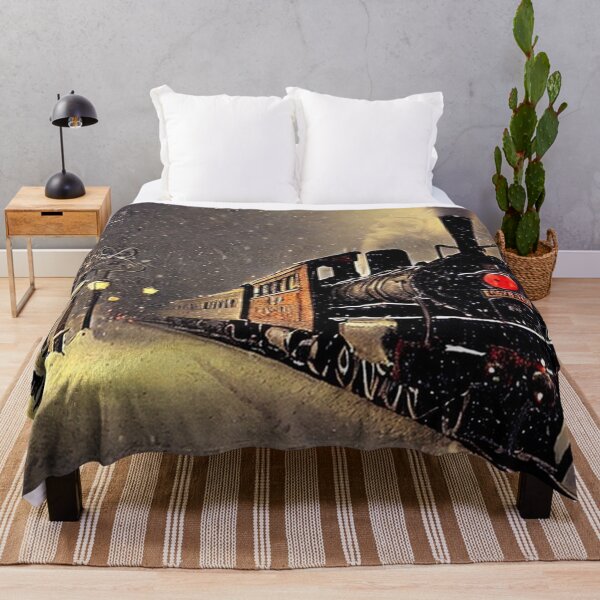 Item preview, Snowy Scenery and Vintage Train designed and sold by Kenny8716.