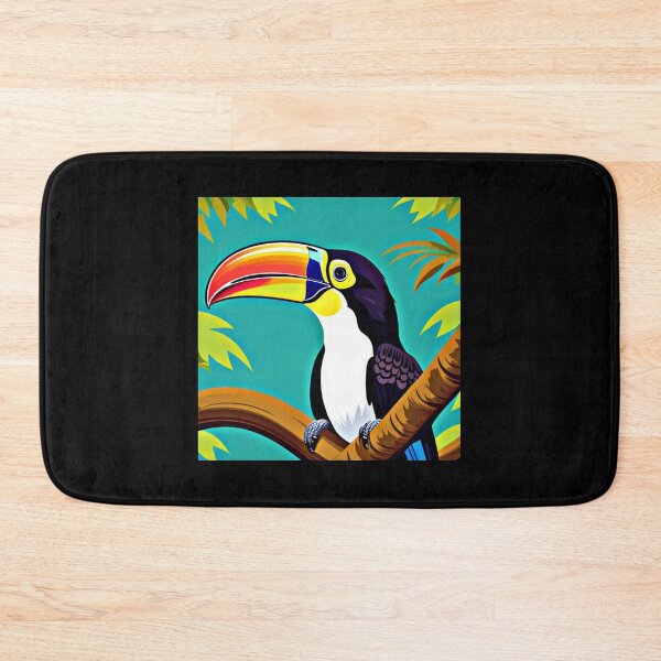 Item preview, Trippy psychedelic toucan bird 2 designed and sold by Flowerslaps.