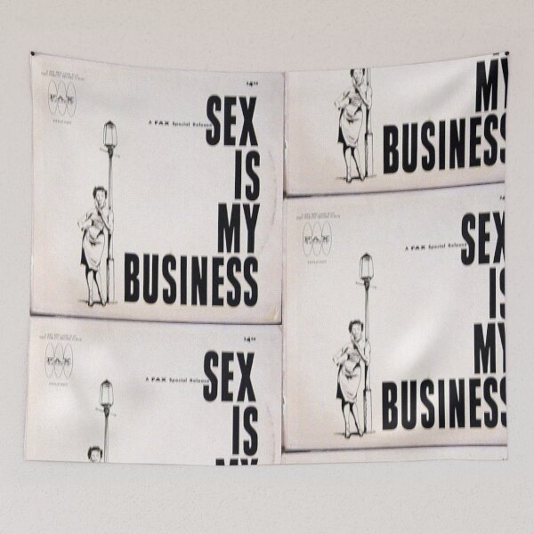 Item preview, Sex Is My Business, Prostitute, Streetwalker, Hooker, Tart, Loose Woman, Streetlight designed and sold by Vintaged.