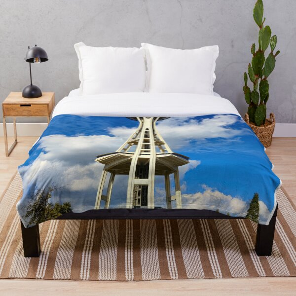 Item preview, La aguja espacial de Seattle a la luz del sol designed and sold by RaduRd.