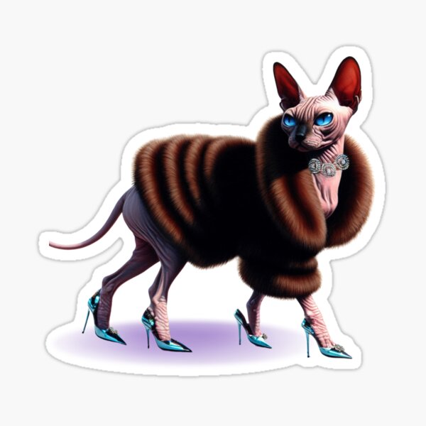 Item preview, Cleopatra, Gato Egipcio, Gato Sphynx, Gato Sin Pelo Mexicano designed and sold by Kmcantley.