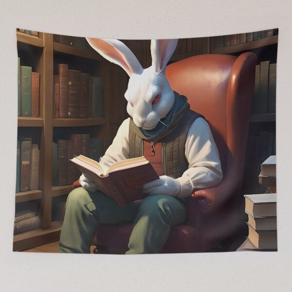 Item preview, Reading Rabbit  designed and sold by Awesome Things.