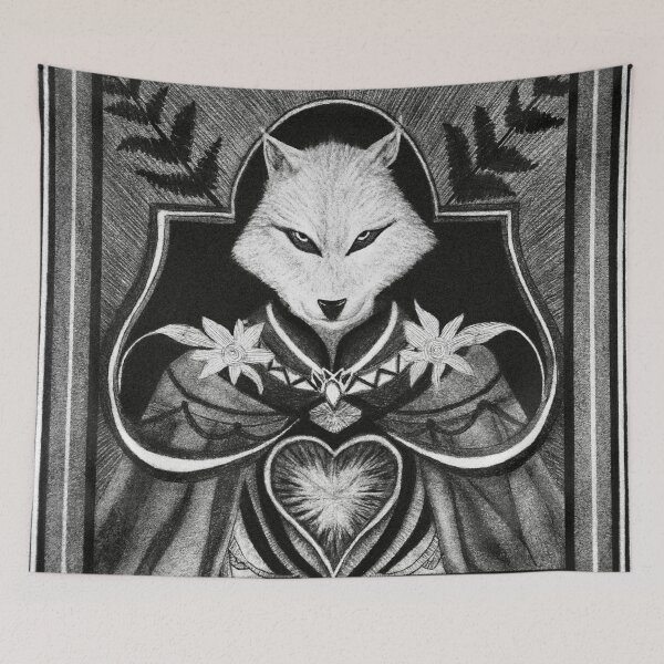 Item preview, A wolf at heart designed and sold by pyrolynne.