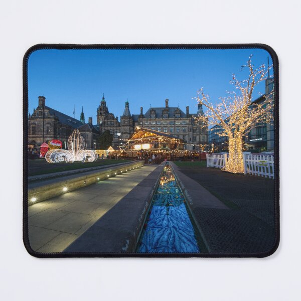 Item preview, Sheffield Peace Gardens at Christmas  designed and sold by Alisonchambers2.