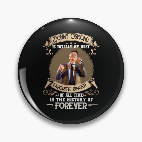 Item preview, DONNY OSMOND IS TOTALLY MY MOST FAVORITE SINGER OF ALL TIME IN THE HISTORY OF FOREVER V-neck designed and sold by kathelmoala.