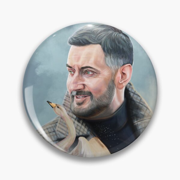 Artikelvorschau, Richard Armitage Schwan Malerei entworfen und verkauft von AK-Hevonen.