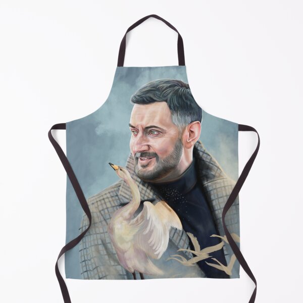 Item preview, Richard Armitage Swan Painting designed and sold by AK-Hevonen.
