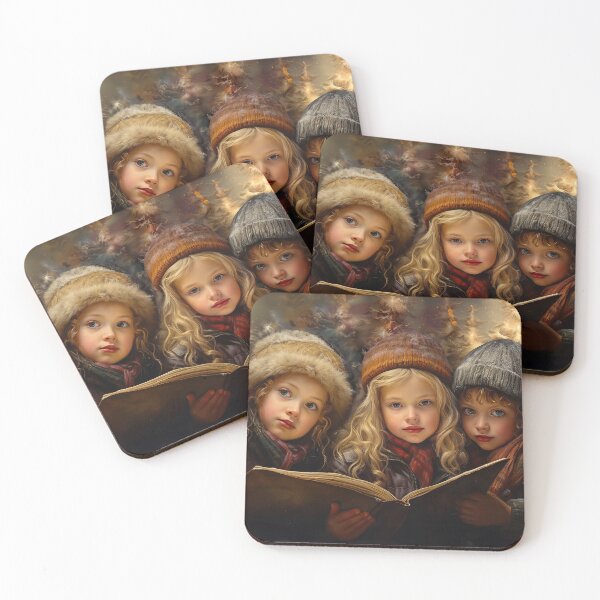 Item preview, The Carolers designed and sold by Claudia Bartoli-McKinney.
