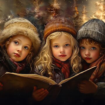 Artwork thumbnail, The Carolers by Claudia McKinney