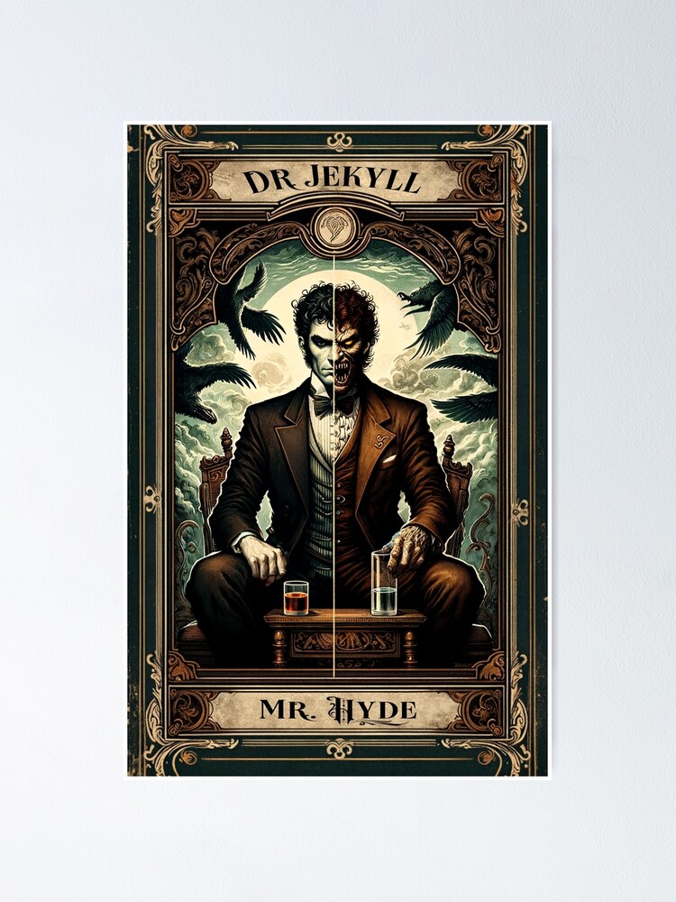 Jekyll and Hyde ポスター DR. JEKYLL AND MR. HYDE ORIGINAL PBS MYSTERY THEATRE POSTER