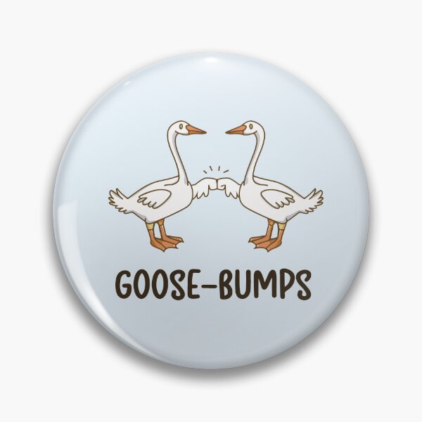 Item preview, Goose bumps Goose fist funny designed and sold by silverhexagon.