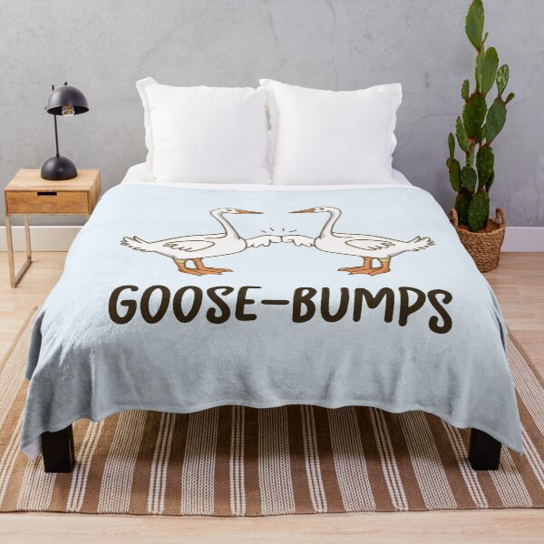 Item preview, Goose bumps Goose fist funny designed and sold by silverhexagon.
