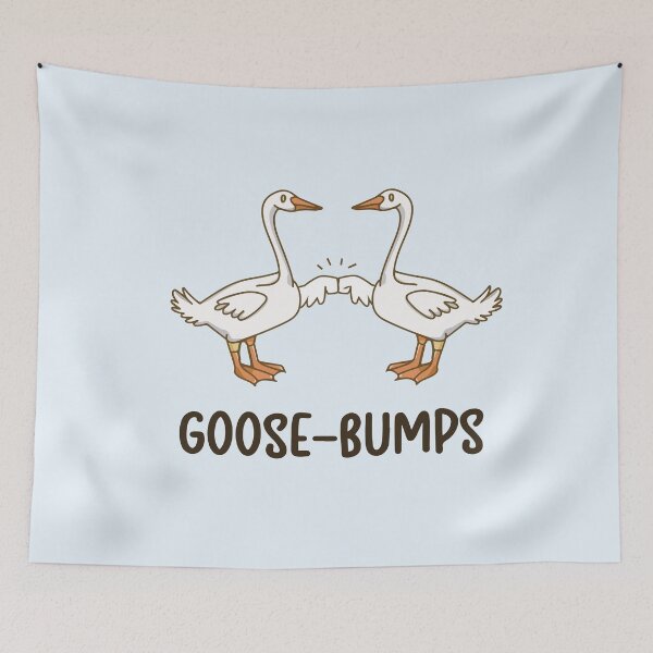 Item preview, Goose bumps Goose fist funny designed and sold by silverhexagon.